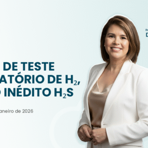 este Respiratório de H₂, CH₄ e o Inédito H₂S