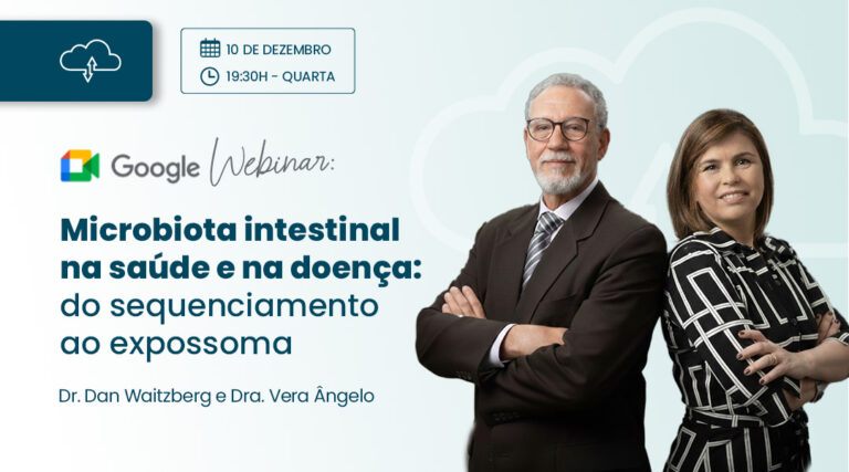 Webinar: Microbiota intestinal na saúde e na doença: do sequenciamento ao expossoma