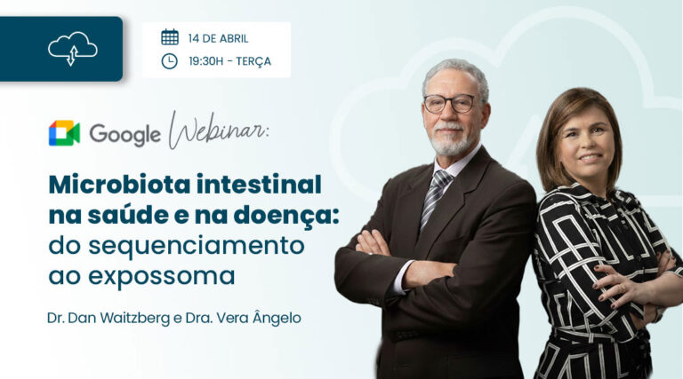 Webinar: Microbiota intestinal na saúde e na doença: do sequenciamento ao expossoma